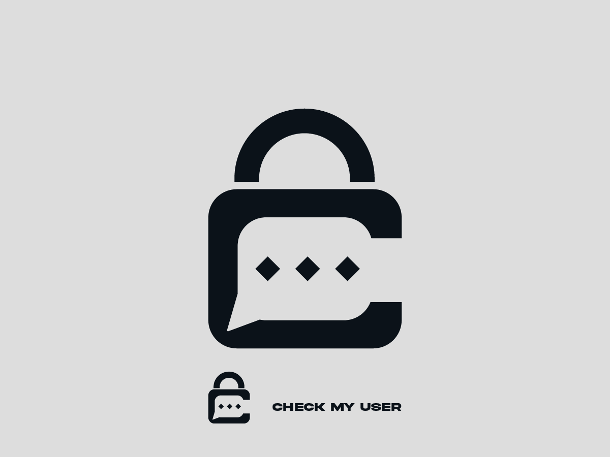 Check My User · visuel 1