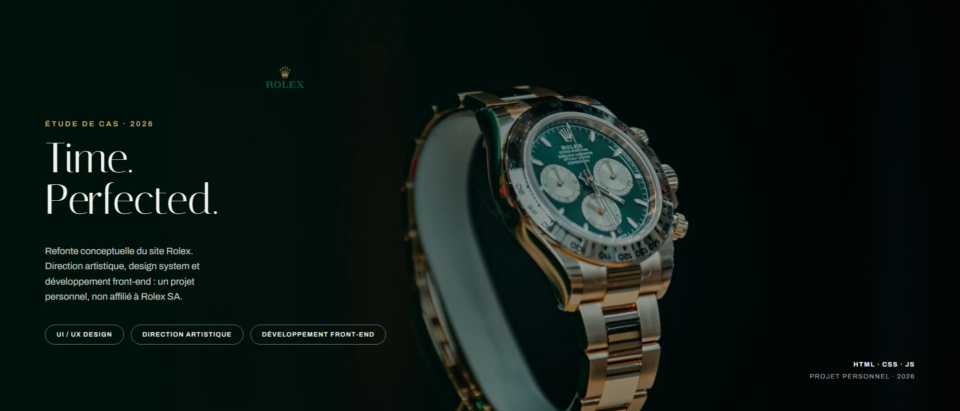 Rolex - Refonte